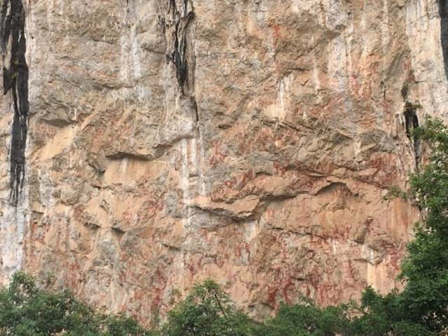 宁明花山岩画景区