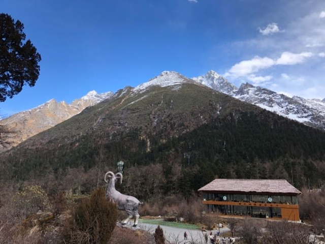 "景区景色还可以，就是没下雪_毕棚沟滑雪场"的评论图片