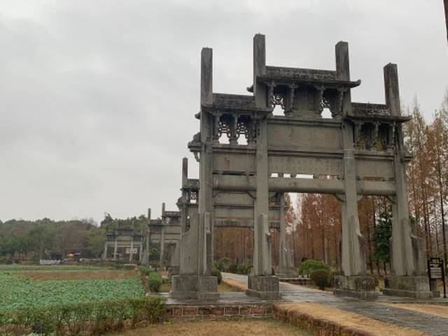 棠樾牌坊群鲍家花园