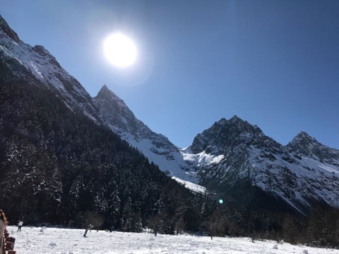 毕棚沟滑雪场旅游景点攻略图