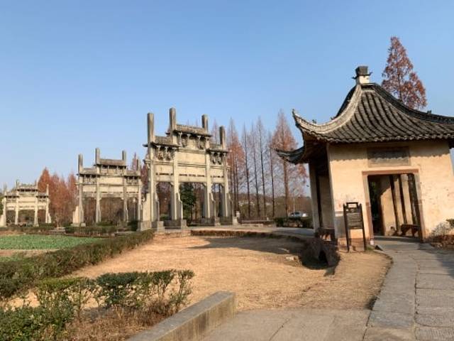 棠樾牌坊群鲍家花园