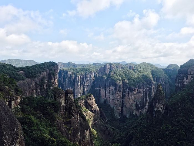 "...?公公出来了，神仙居不愧于这个名字，风景秀丽一览纵山小，每到一个景点都有观景台便于游客拍照📷_神仙居"的评论图片