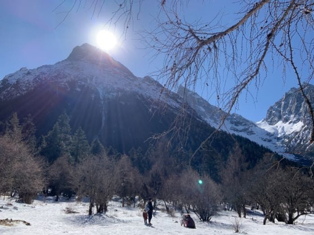 "天气贼好！ 服务到位， 不用自己操心！_毕棚沟滑雪场"的评论图片