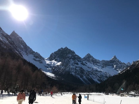 毕棚沟滑雪场旅游景点攻略图