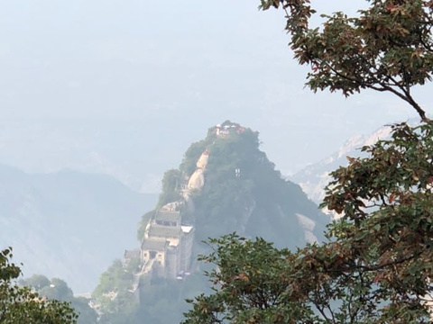 华山旅游景点攻略图
