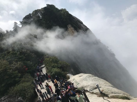华山旅游景点攻略图