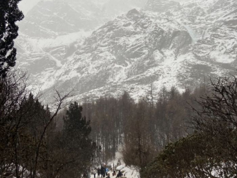 毕棚沟滑雪场旅游景点图片